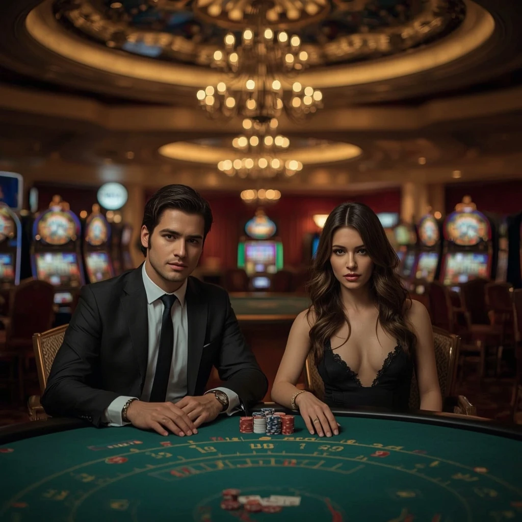 Deux joueurs de poker dans un LOKI CASINO